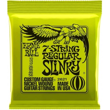 Corzi chitara electrica Ernie Ball  7-Strings Regular Slinky 10-56