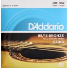 Corzi chitara acustica D’Addario EZ910