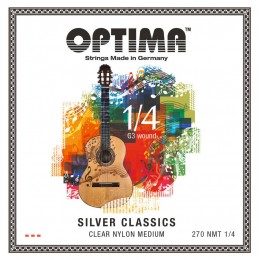 Corzi chitara clasica copii Optima Silver Classics 1/4