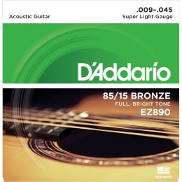 Corzi chitara acustica D’Addario  EZ890