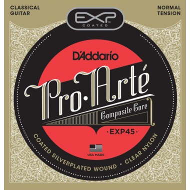 Corzi chitara clasica D’Addario EXP45 Coated