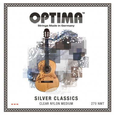 Corzi chitara clasica Optima Silver Classics