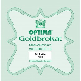 Corzi violoncel Optima Goldbrokat