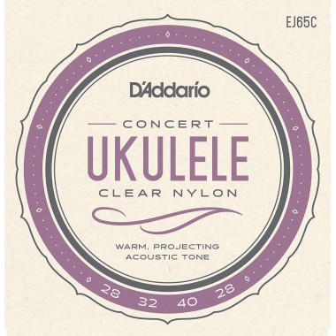 Corzi ukulele concert D'Addario EJ65C