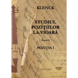 Klenck - Studiul pozitiilor la vioara, Pozitia 1, C 2